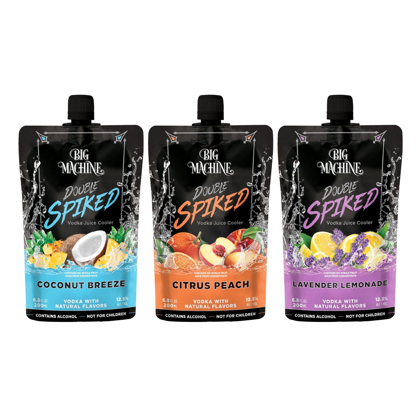 Double Spiked Vodka Juice Cooler Variety Bundle - 24 pack