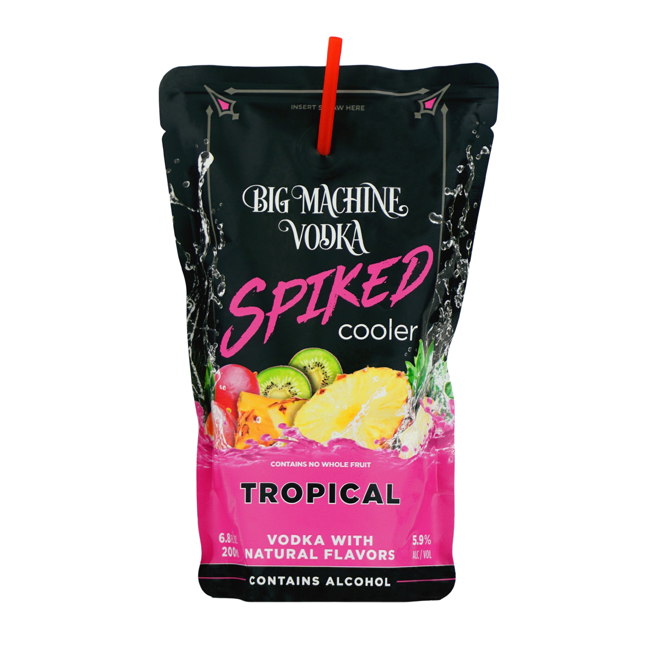 Big Machine Distillery Double Spiked Cooler - Coconut Breeze - John ... Big machine vodka pouches