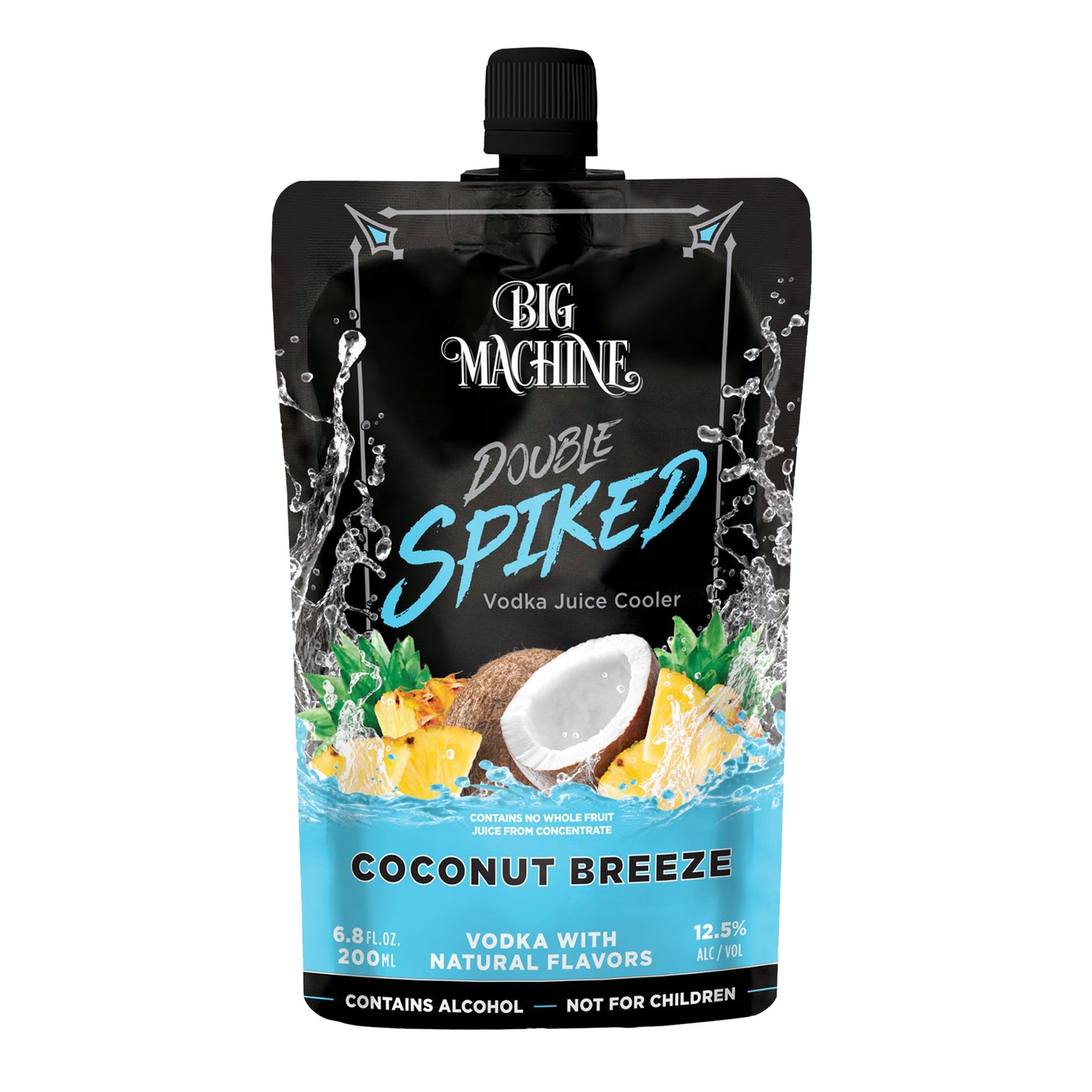 Double Spiked Vodka Juice Cooler Coconut Breeze - 24 Pack
